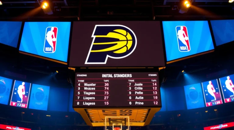 pacers standings