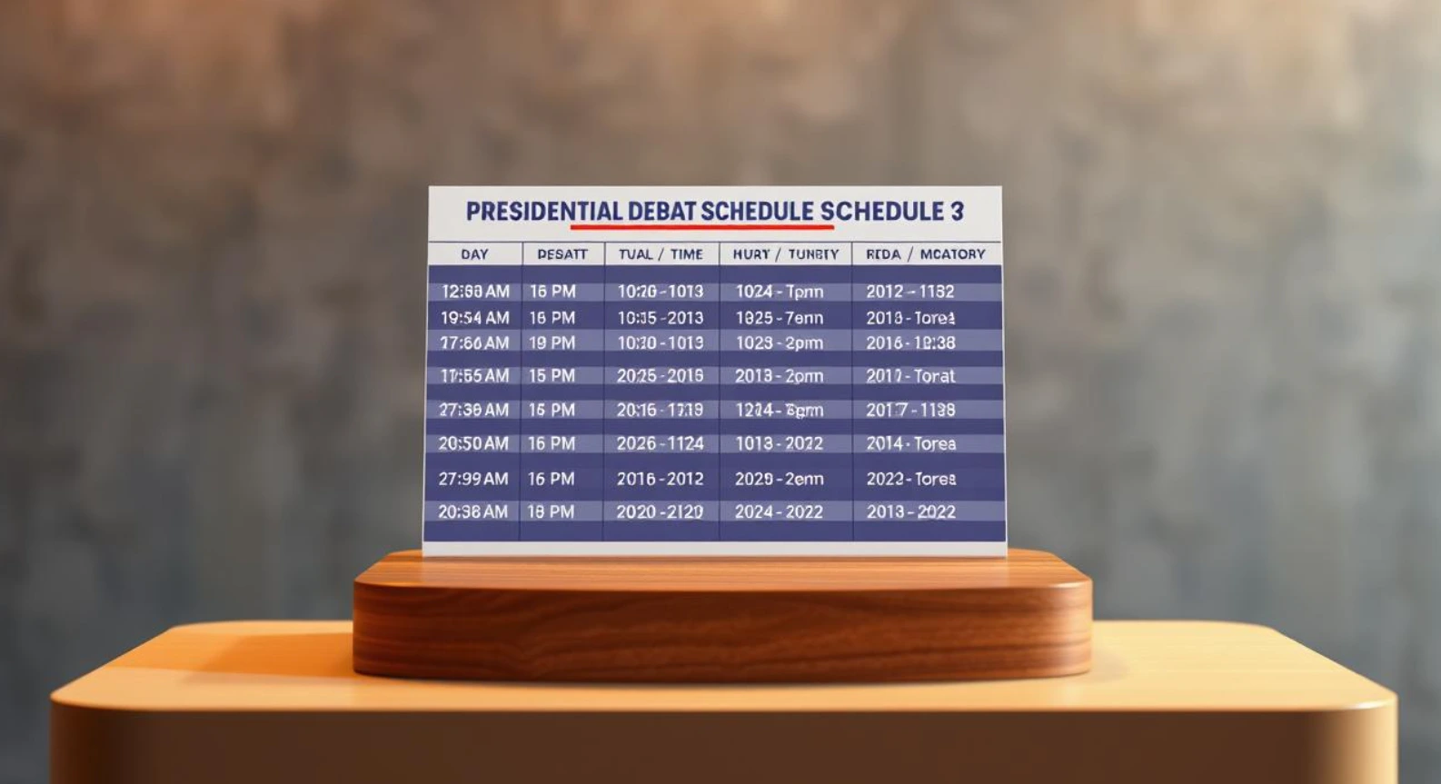 What Time is the Debate Tonight?